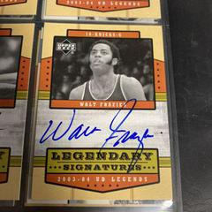 Walt Frazier Legendary Signatures Basketball Cards 2003 Upper Deck Legends Legendary Signatures Prices