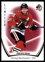 Patrick Kane [Limited Red] Hockey Cards 2021 SP Authentic Prices