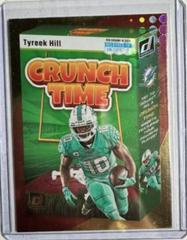 Tyreek Hill #CT-14 Football Cards 2023 Panini Donruss Crunch Time Prices