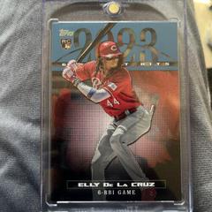 Elly De La Cruz [Blue] #23GH-25 Baseball Cards 2024 Topps Greatest Hits Prices