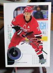 Sebastian Aho [Super Script] Hockey Cards 2022 Upper Deck MVP 20th Anniversary Prices