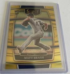 Matt Brash [Gold Prizm] Baseball Cards 2022 Panini Select Prices
