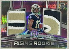 Chris Olave [Neon Pink] #RRM-COL Football Cards 2022 Panini Spectra Rising Rookie Materials Prices