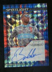 Bubba Wallace [Reactive Blue] #SS-BW Racing Cards 2021 Panini Prizm Spotlight Signatures Prices