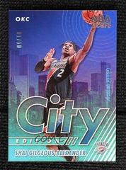 Shai Gilgeous Alexander [Artist Proof Gold] #30 Basketball Cards 2021 Panini Hoops City Edition Prices
