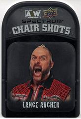 Lance Archer Wrestling Cards 2021 Upper Deck AEW Spectrum Chair Shots Metal Prices