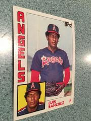 Luis Sanchez #258 Baseball Cards 1984 Topps Prices