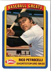 Rico Petrocelli #56 Baseball Cards 1990 Swell Greats Prices