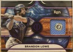 Brandon Lowe [Purple] Baseball Cards 2022 Topps Tribute Stamp of Approval Relics Prices