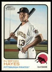 Ke'Bryan Hayes #318 Baseball Cards 2022 Topps Heritage Prices