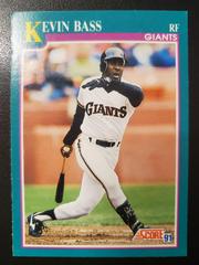 Kevin Bass #616 Baseball Cards 1991 Score Prices