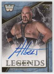 Albert [Silver] #LA-AL Wrestling Cards 2017 Topps Legends of WWE Autographs Prices
