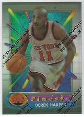Derek Harper [Refractor] #11 Basketball Cards 1994 Finest Prices