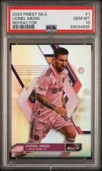 Lionel Messi [Refractor] Soccer Cards 2023 Finest MLS Prices