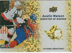 Austin Watson [Gold Sparkle] #DB-12 Hockey Cards 2023 Upper Deck Director of Boards Prices