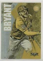 Kris Bryant [Gold Minted] #13 Baseball Cards 2019 Topps Fire Prices