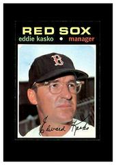 Eddie Kasko #31 Baseball Cards 1971 Topps Prices