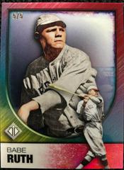 Babe Ruth [Red Refractor] #29 Baseball Cards 2023 Topps Transcendent Prices