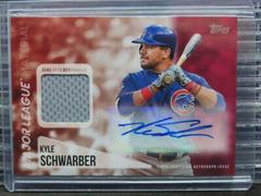 Kyle Schwarber [Red] #KS Baseball Cards 2019 Topps Major League Material Prices