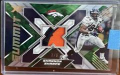 Shannon Sharpe [Green] Football Cards 2022 Panini XR Summit Swatches Prices