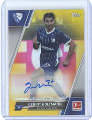 Gerrit Holtmann [Gold] Soccer Cards 2021 Topps Bundesliga Autographs Prices