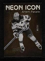 Artemi Panarin [Gold] Hockey Cards 2021 Skybox Metal Universe Neon Icon Prices
