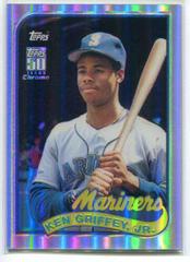 Ken Griffey Jr. [1989 Reprint Retrofractor] Baseball Cards 2001 Topps Chrome Traded Prices
