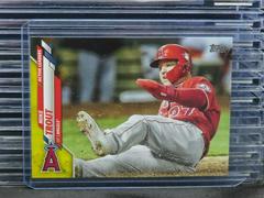 Mike Trout [Yellow] Baseball Cards 2020 Topps Update Prices