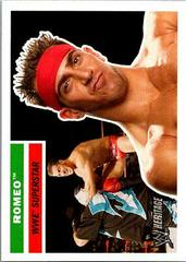 Romeo Wrestling Cards 2005 Topps Heritage WWE Prices