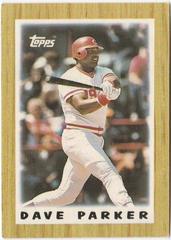 Dave Parker #6 Baseball Cards 1987 Topps Mini League Leaders Prices