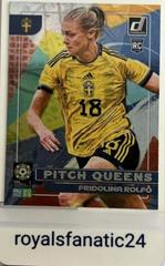 Fridolina Rolfo Soccer Cards 2023 Donruss FIFA Women's World Cup Pitch Queens Prices