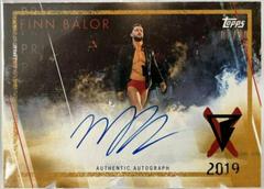Finn Balor [Gold Autograph] Wrestling Cards 2021 Topps WWE NXT Finn Balor Tribute Prices