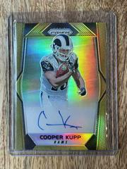 Cooper Kupp Football Cards 2017 Panini Prizm Rookie Autographs Prices