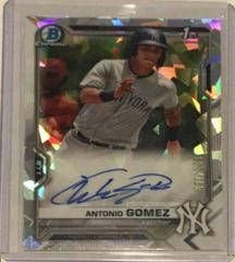 Antonio Gomez [Atomic Refractor] Baseball Cards 2021 Bowman Chrome Prospect Autographs Prices