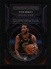 Evan Mobley [Purple] #1 Basketball Cards 2021 Panini Obsidian Supernova Prices