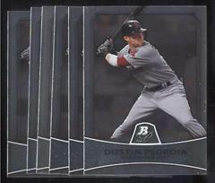 Dustin Pedroia #9 Baseball Cards 2010 Bowman Platinum Prices
