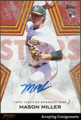 Mason Miller [Red] #BSA-MMI Baseball Cards 2023 Topps Update Stars Autographs Prices