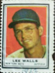 Lee Walls Baseball Cards 1962 Topps Stamps Prices