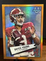Bryce Young [Orange] Football Cards 2022 Bowman Chrome University 1952 Prices