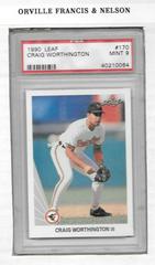 Craig Worthington #170 Baseball Cards 1990 Leaf Prices