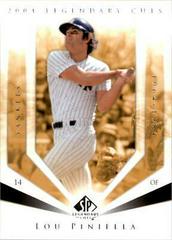 Lou Piniella #74 Baseball Cards 2004 SP Legendary Cuts Prices