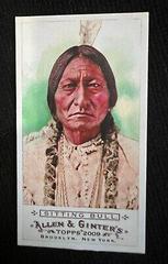 Sitting Bull [Mini] Baseball Cards 2009 Topps Allen & Ginter Prices