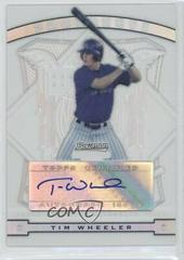 Tim Wheeler [Autograph Refractor] #BSPTW Baseball Cards 2009 Bowman Sterling Prospects Prices