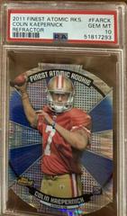 Colin Kaepernick #FARCK Football Cards 2011 Topps Finest Atomic Rookie Refractor Prices