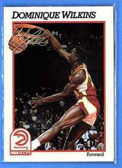 Dominique Wilkins Basketball Cards 1991 Hoops Prices