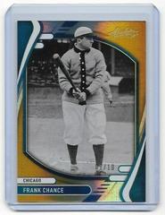 Frank Chance [Spectrum Gold] #2 Baseball Cards 2022 Panini Absolute Prices