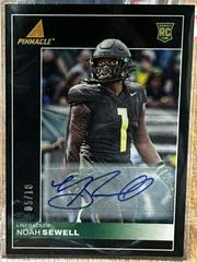 Noah Sewell [Autograph Gold] #21 Football Cards 2023 Panini Chronicles Draft Picks Pinnacle Prices