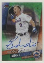 Brandon Nimmo [Green Wave Refractor] Baseball Cards 2019 Topps Finest Autographs Prices