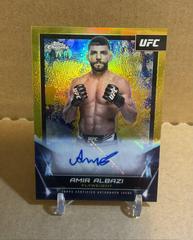 Amir Albazi [Gold Refractor] #FNA-AAL Ufc Cards 2024 Topps Chrome UFC Signature Prices