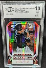 Aaron Judge [Aspirations Die Cut] Baseball Cards 2013 Panini Elite Extra Edition Prices